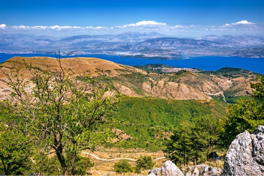 travel from albania to corfu