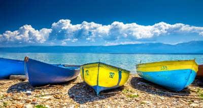 How do I get from Lake Ohrid to Tirana?