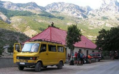 How do you get around Albania without a car?